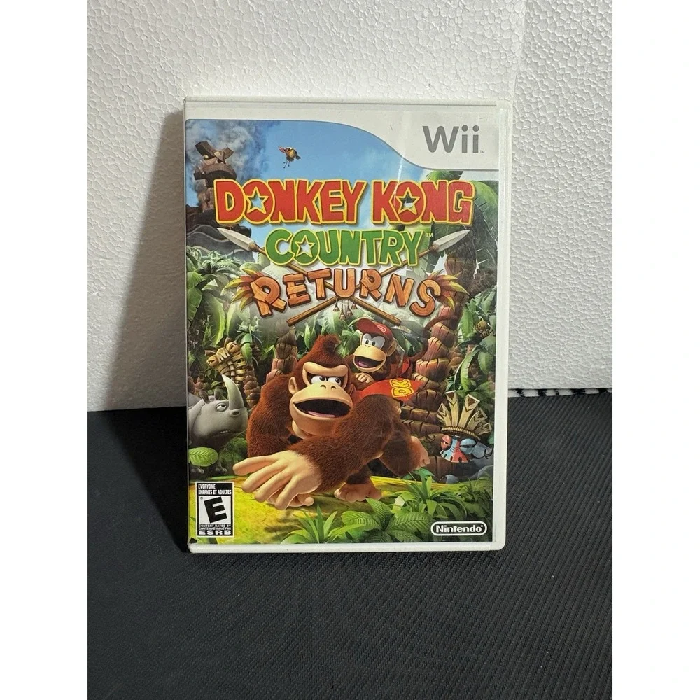 Nintendo Donkey Kong Country Returns (Nintendo Wii, 2010) CIB